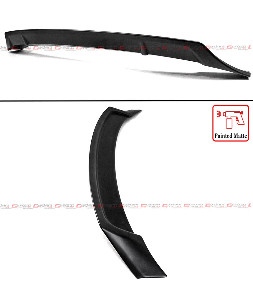 For 17-20 Hyundai Elantra Sedan R Style Matte Black Highkick Trunk Spoiler Wing - Imagen 4 de 4