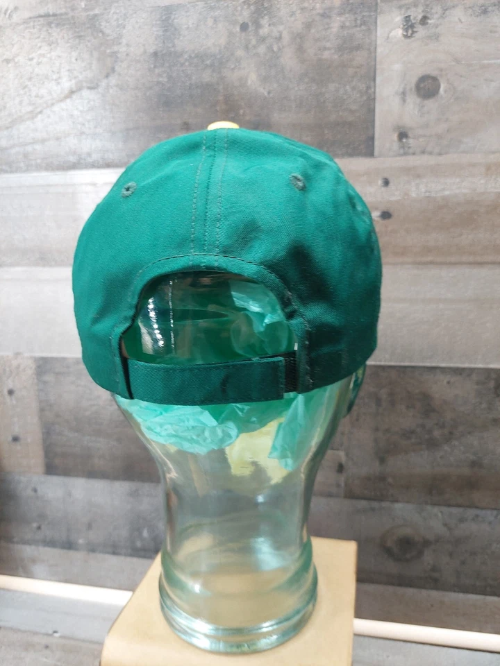 Oakland Athletics A's Major League Baseball MLB Green & Yellow Hook N Loop Hat - Image 3 of 4