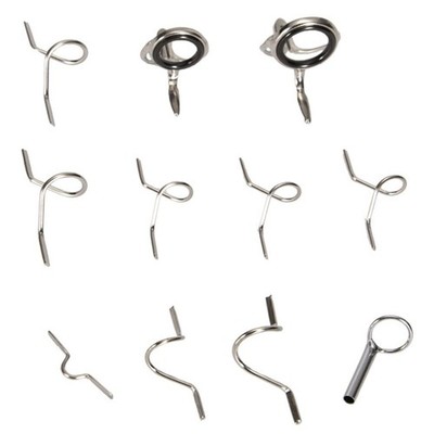 Robustes Fliegenfischen für Rutenführungen Set mit 11 wesentlichen Reparaturko