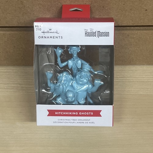 Disney Haunted Mansion Fahrt grimmig grinsend per Anhalter Geister Ornament NEU Neu im Karton