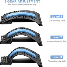Back Stretcher Board Multi-Level Spine Cracker Back Pain Relief Tool