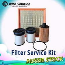 Oil Air Fuel Filter Service Kit fits Jeep Grand Cherokee WK2, WK, SUV 3.0D 184Kw