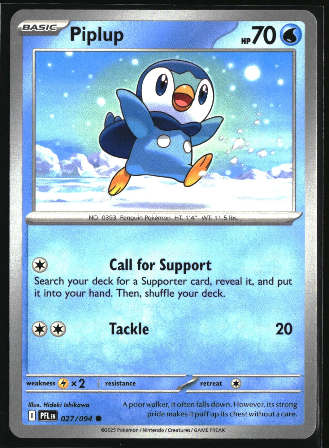 M2: Inferno X #027/080 Piplup
