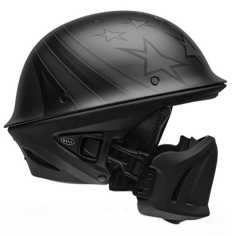 Casco de motocicleta Bell Rogue Open Face Cruiser Street - Elige color/talla Foto 3 de 4