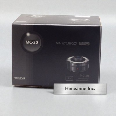 Olympus MC-20 M.Zuiko Digital 2x Teleconverter Lens Black Micro 4/3 mount Camera