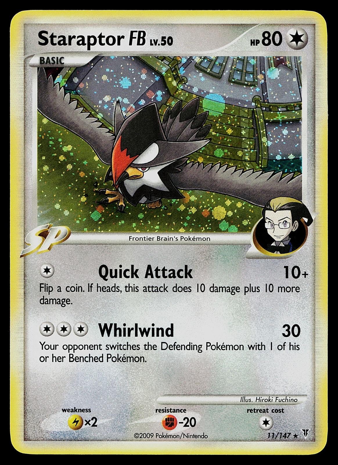 Pokemon Card - Staraptor FB Supreme Victors 11/147 Holo Rare
