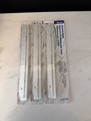 3 Rogers Magazine Holder Stripes for Three-Ring Binder 3-Ring 12 Count Plastic