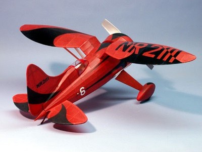 Dumas 405 24'' Wingspan Hall's Bulldog Racer Rubber Pwd Aircraft Kit
