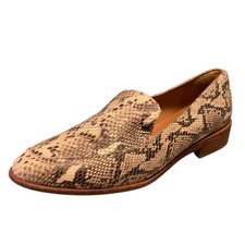 Madewell Shoe Size 9 Snake Print Loafer Career Women's Comfort