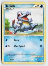 Totodile 86/123 Common HeartGold & SoulSilver Pokemon Heavily Played on eBay