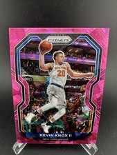 2020-21 Prizm Kevin Knox II Pink Cracked Ice #163 New York Knicks