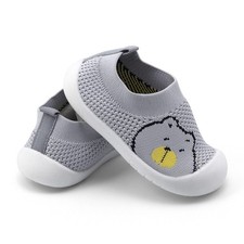1-4 Years Baby First Walking Shoes Kids baby toddler 4.5-5 Toddler, Lightgrey