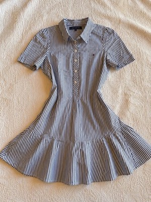 midi dress spring SEA NY Arianna Lace Short Sleeve Midi Dress in Blue – Hampden Clothing main image 0