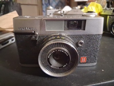 HONEYWELL Electric Eye 35 No. 15269 CAMERA Untested - with Brown Cover - Japan