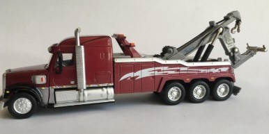Siku 2711 1:55 Die Cast Burgundy w/Striping Breakdown Truck