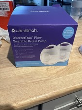Lansinoh DiscreetDuo Flow Wearable Breast Pump Double Electric Hands Free Open B