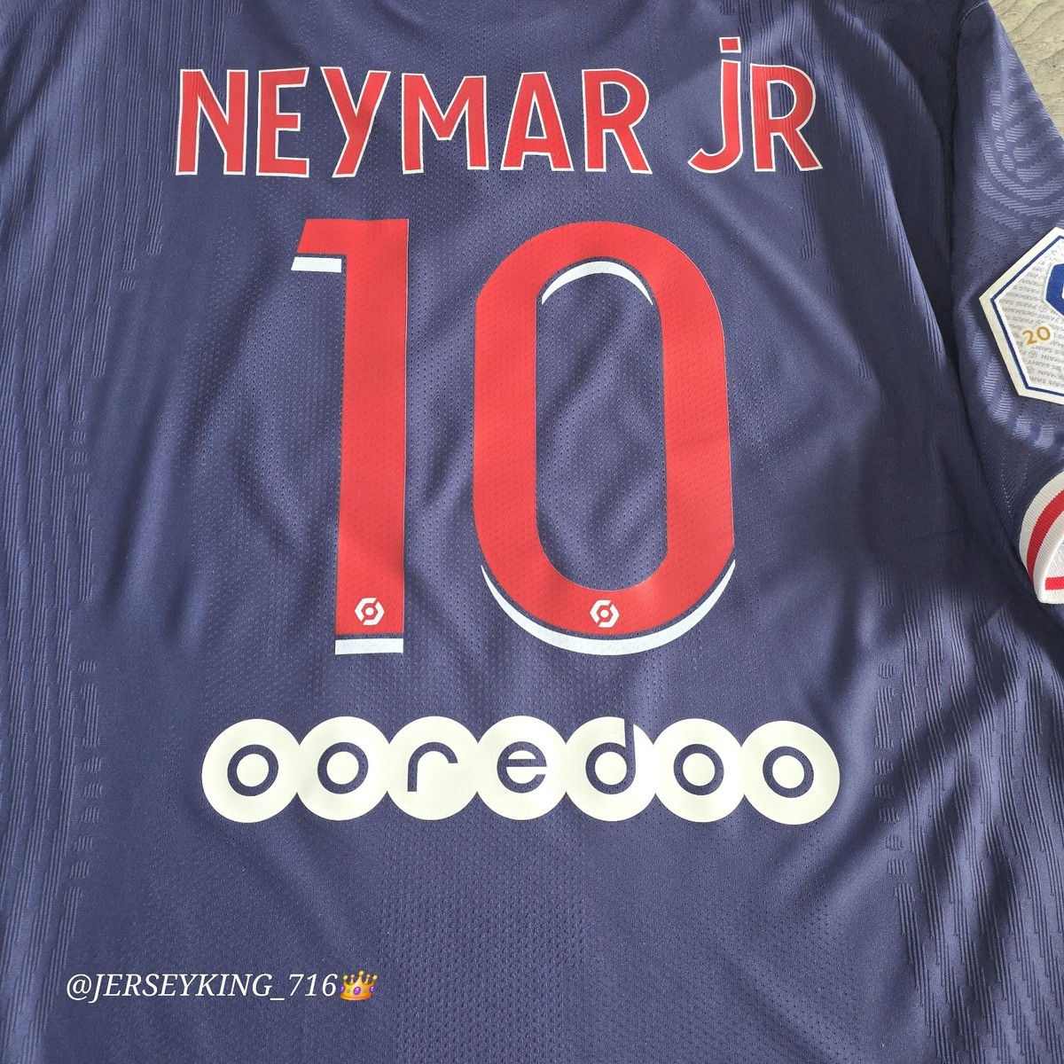 Nike PSG Neymar Jr #10 2020/2021 Authentic Home Jersey Vaporknit
