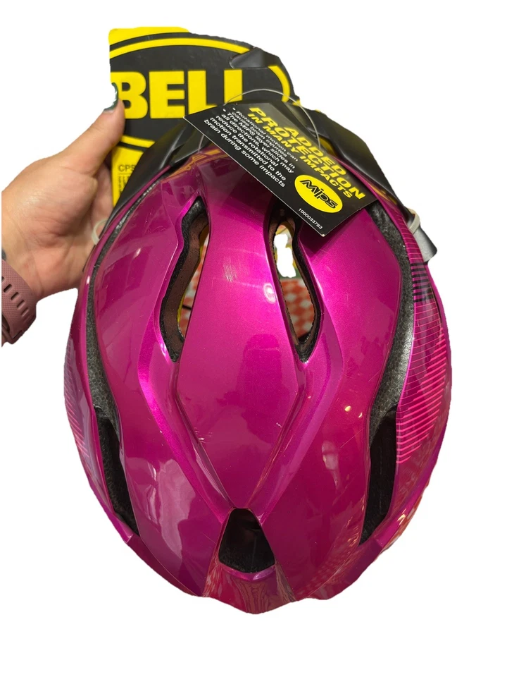 Casco de Bicicleta Juvenil Bell Revolution Rosa Ajustable Edades 8-14 ver fotos Foto 2 de 2