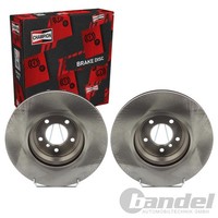 2X Champion Bremsscheiben 348Mm BelÜFtet Vorne Passend FüR BMW 3 X1 | 562519CH-1