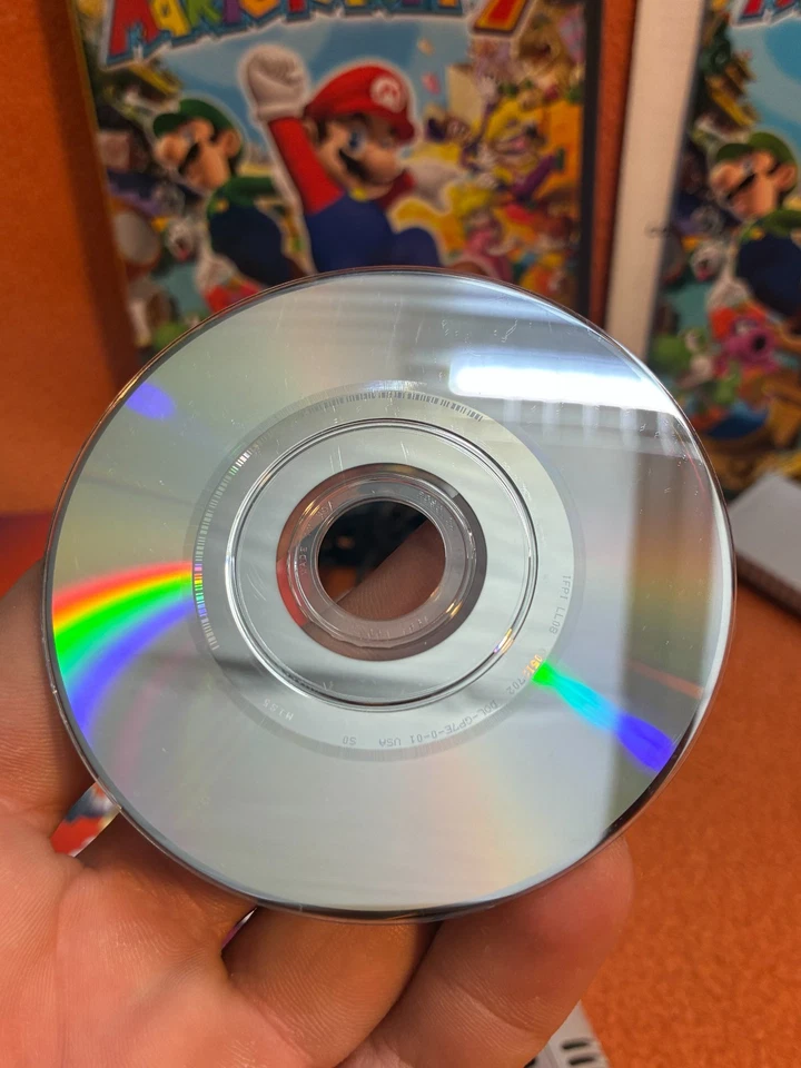 Mario Party 7 Nintendo GameCube Black Label Inserts Complete Mic Microphone! - Image 3 of 4