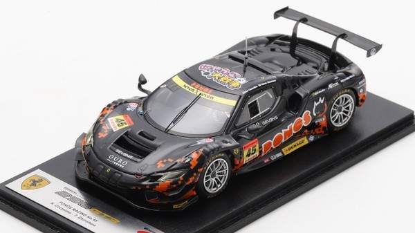 Looksmart 1/43 Ferrari 296 GT3 GT300 Cozzolino Shinohara Statisches Modell-image