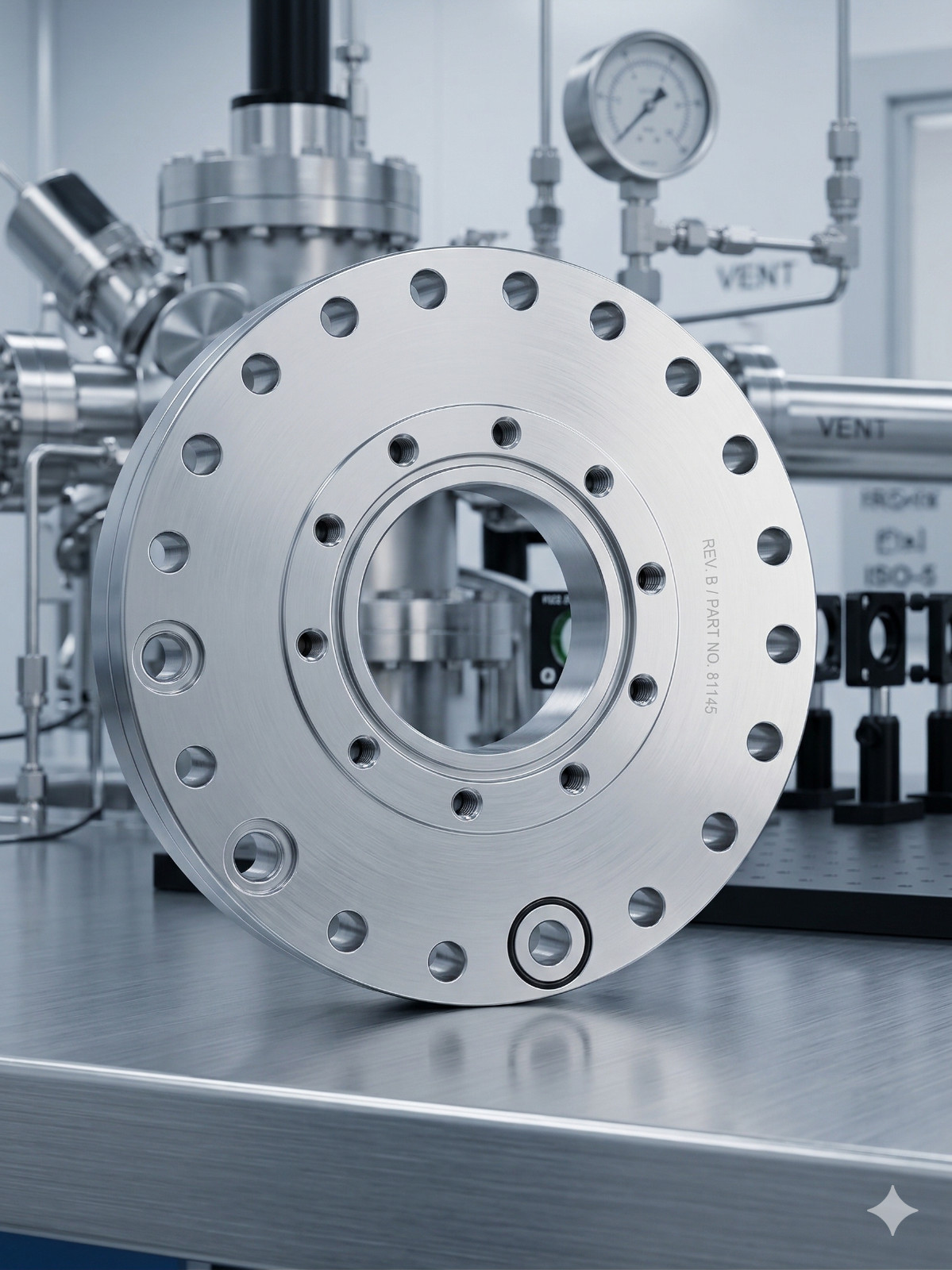 MDC | CONFLAT REDUCER | DN160 TO DN75 | 8.00" CF TO 4.625" CF | HIGH VACUUM
