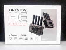 New US Accsoon CineView HE 2.4GHz+5GHz 1200ft HDMI Wireless Video Transmission