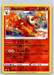 Blaziken 024/189 Darkness Ablaze Reverse Holo