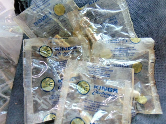 (5pcs) Kings UG1094A/U Straight BNC Bulkhead Receptacle RF  Connector Solder - Image 2 of 3