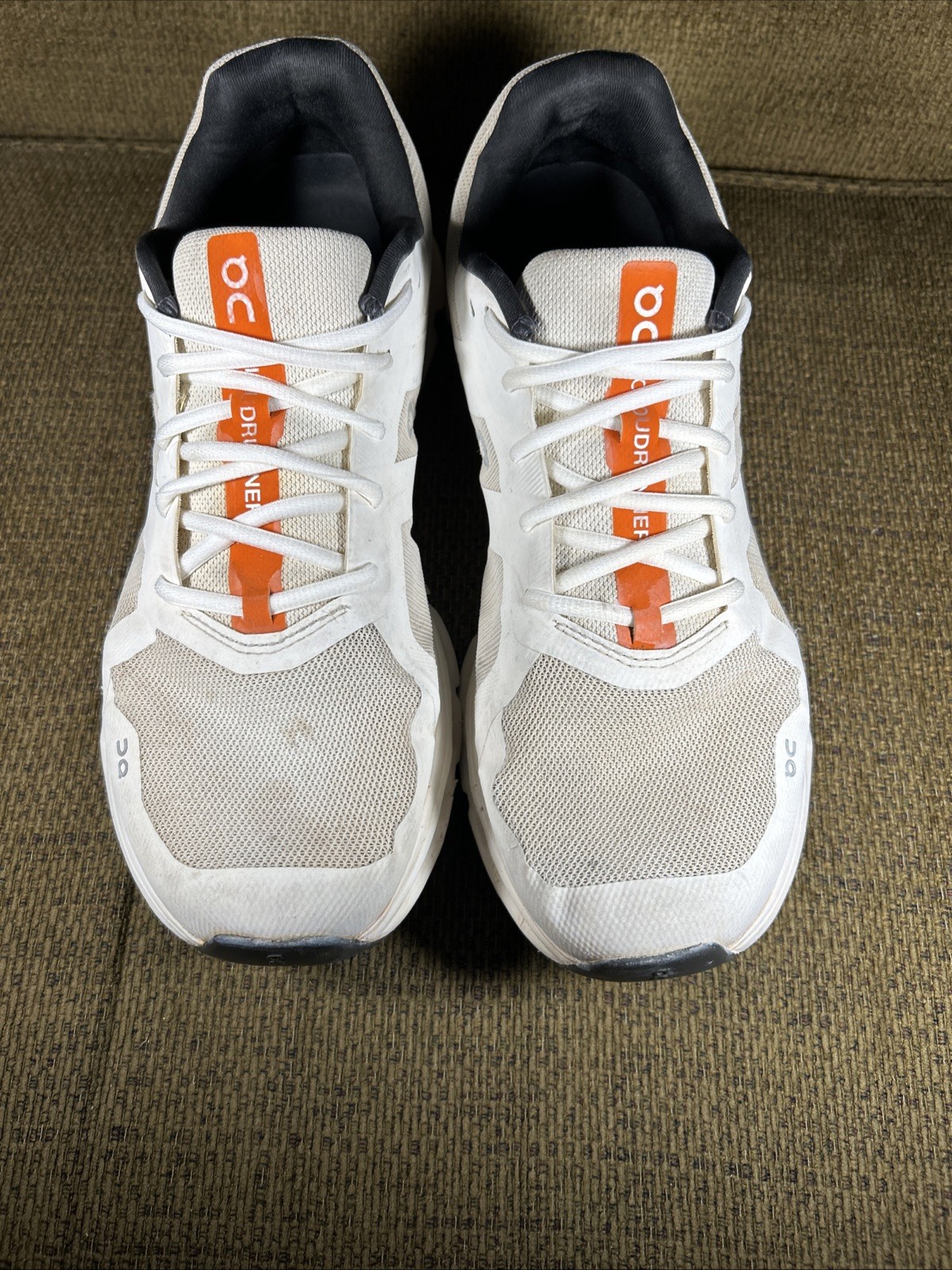On Running Cloudrunner  White Undyed Flame  Men’s… - image 4