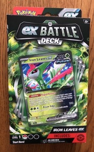 Pokémon EX Battle Deck IRON LEAVES EX 60 Card Deck NIP