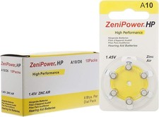 Hearing Aid Batteries Size: 10 120 Batteries