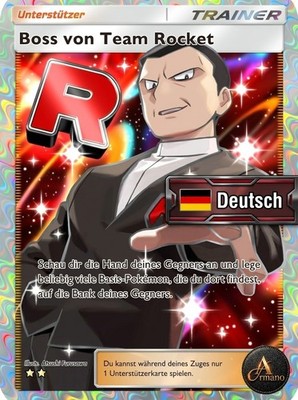 [ DEUTSCH ] Pokemon TCG Pocket - Boss Von Team Rocket - 2 Sterne Tausch