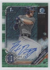 2019 Bowman Green Shimmer Refractor 9/99 Brock Deatherage #CPA-BD Auto 0r4