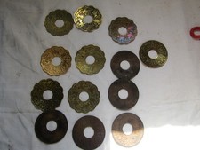 lot de 13 coupelles bobeches lustres ancien