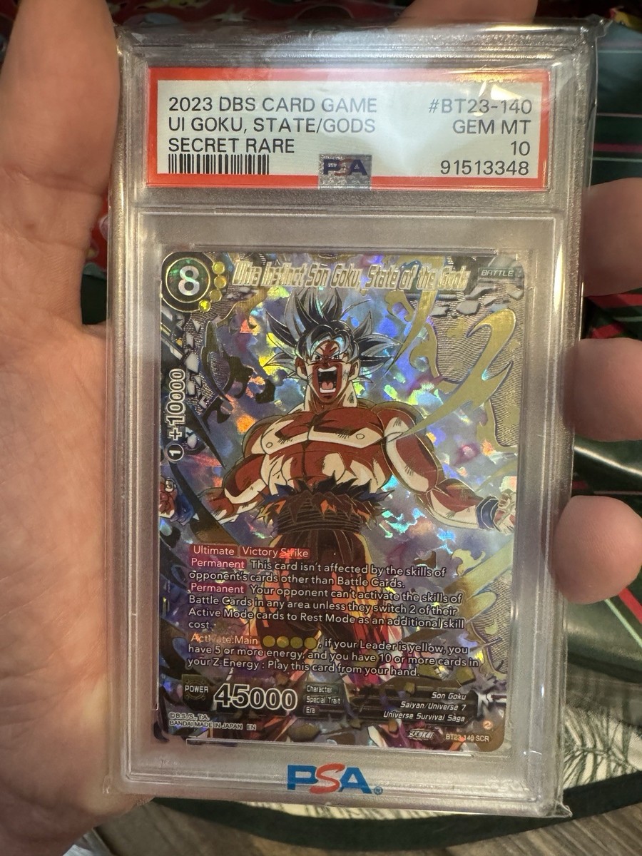 Dragon Ball Super Card Game Ultra Instinct Son Goku, State of the