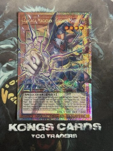 MAMO-EN011	"Gagaga Magician - Gagaga Magic" Extended Art Starlight Rare YuGiOh!