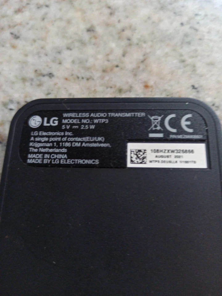 LG WOWCAST WTP3, Wireless Audio Transmitter, kabellose Audio-Übertragung - Bild 2 von 2