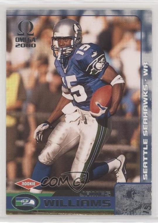 2000 Pacific Omega Rookie /500 James Williams #222 Rookie RC 0q1p