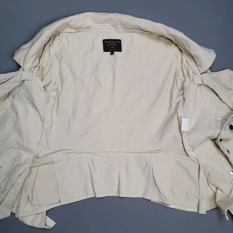 Blusa Bustier VIVIENNE WESTWOOD ANGLOMANIA 40 / UK 8 Aspecto Corsé Top Peplum Foto 3 de 4