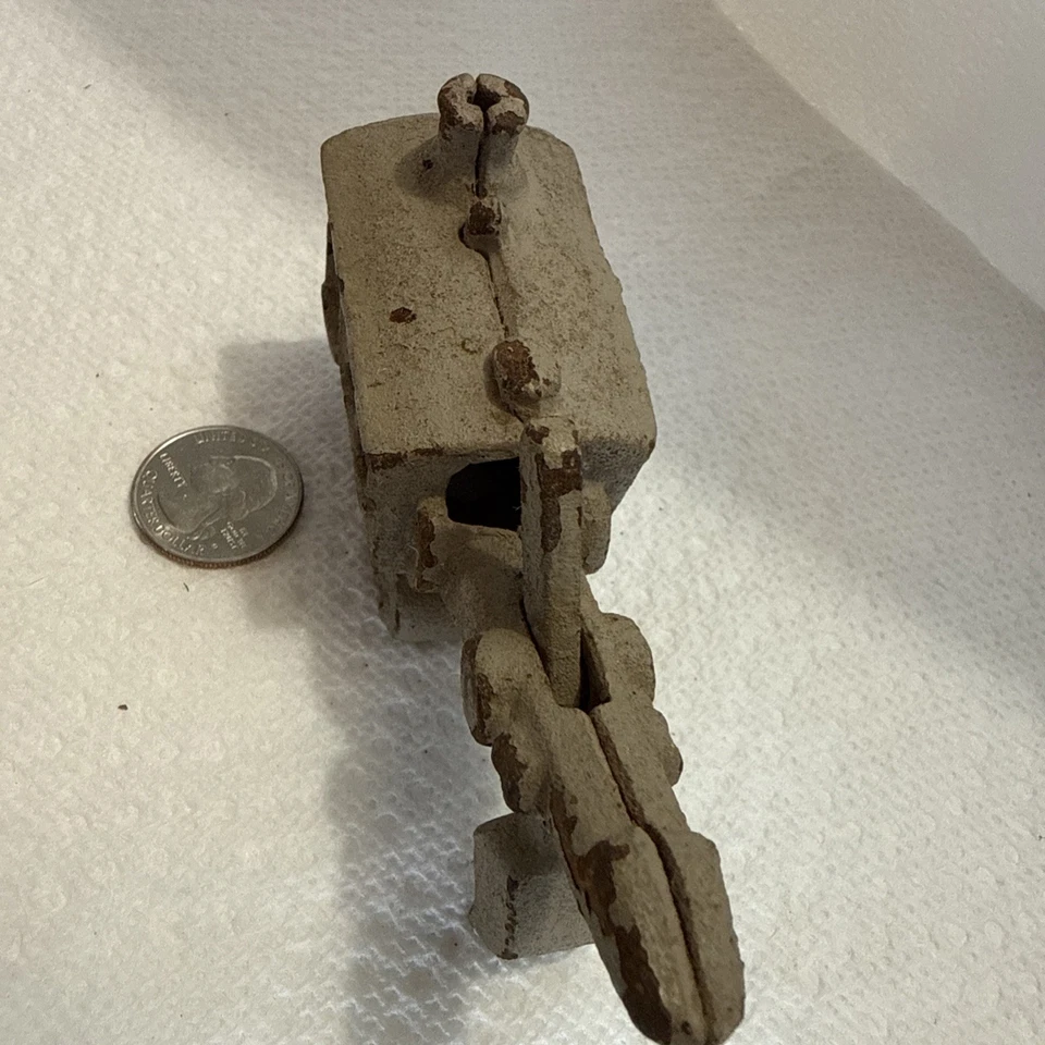 Vintage Hubley Cast Iron General Steam Shovel Excavator Digger Toy - Early 1900s - Image 2 of 4