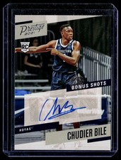 2021 Chronicles Draft Picks Chudier Bile Prestige Bonus Shots Signatures BK24