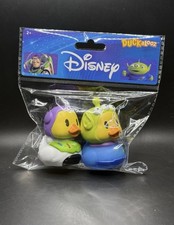 Disney Pixar Toy Story BUZZ ALIEN Duckalooz Rubber Duckie Duck Bath Toy 2 Pk