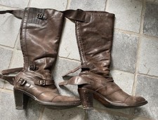Belstaff Stiefel Damen Boots Damenstiefel dunkelbraun  EU 39