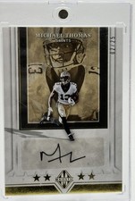 2018 Panini Majestic Signatures Tier 2 Michael Thomas Auto 02/25 New Orleans