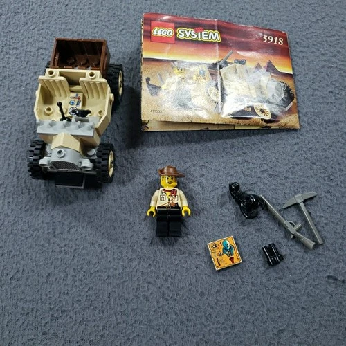 1998 LEGO System Adventurers Desert set #5918 Scorpion Tracker Johnny Thunder