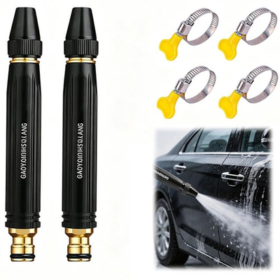 #ad 2 PACK High Pressure Car Wash Water Gun Spray Nozzle Portable Washer for Auto $11.49