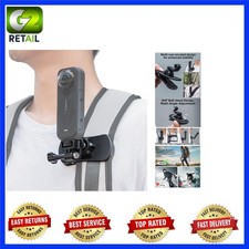 Insta360 X5 Backpack Clip Mount - 360  Adjustable Quick Release Camera Holder