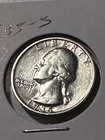 1935 S SILVER WASHINGTON QUARTER    A/U One Buautiful coin   N203