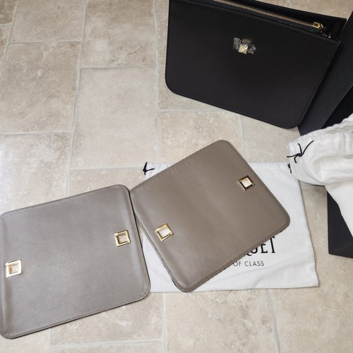 De Marquet Night & Day Genuine Leather Bag Made In Italy - Picture 4 of 5